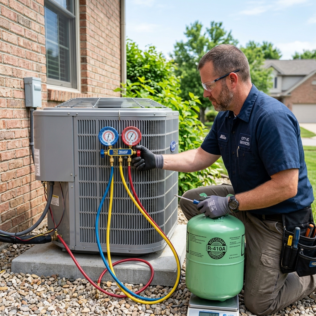 AC Gas Refilling